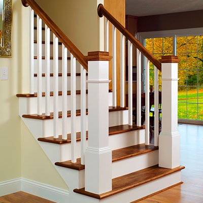 Stair systems, Railing, Balusters, Newels and accessory ideas